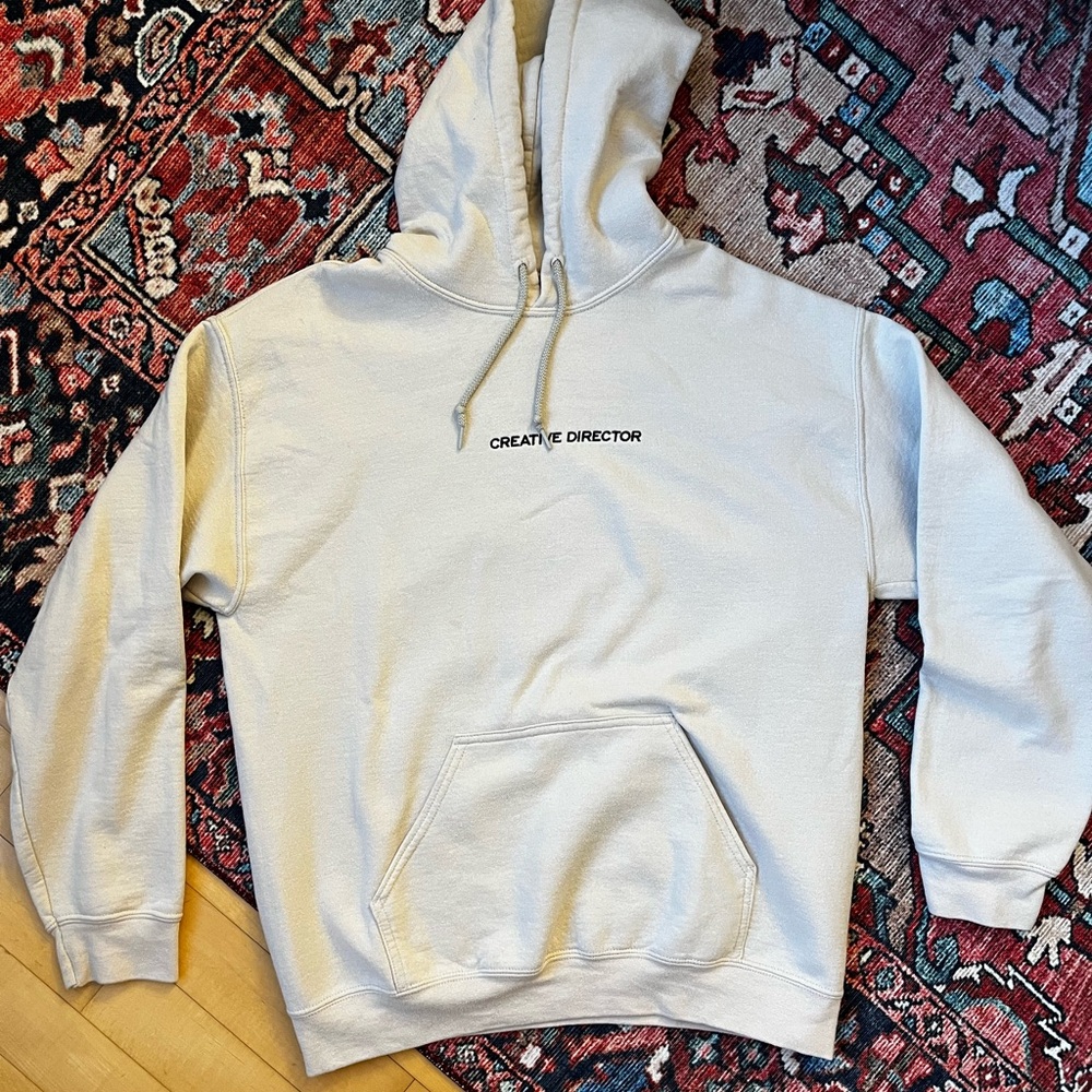 Creative director hoodie